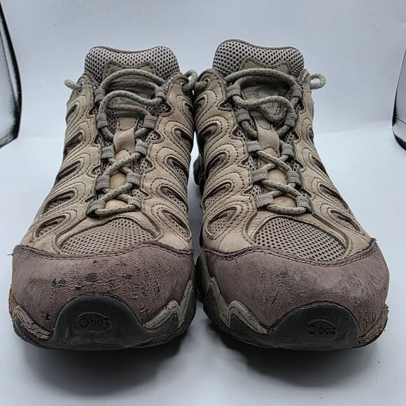 Oboz Sawtooth II Low Womens Size 8.5 Beige Shoes Hiking Camping Outdoors Trails - Picture 2 of 12